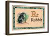 Rabbit-null-Framed Art Print