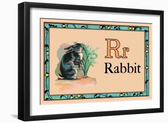 Rabbit-null-Framed Art Print