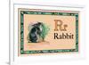 Rabbit-null-Framed Art Print