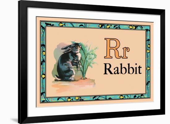 Rabbit-null-Framed Art Print