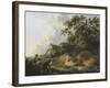 Rabbiting-George Morland-Framed Giclee Print