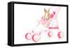 Rabbits 010-Andrea Mascitti-Framed Stretched Canvas