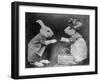 Rabbits and Handbag-null-Framed Photographic Print