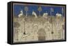 Rabbits Feeding and Moving About-Febus de Foiz-Framed Stretched Canvas