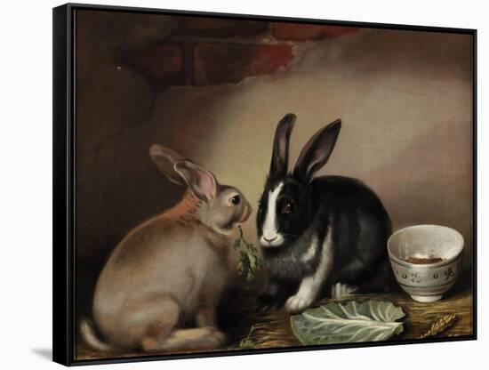 Rabbits-Joseph Thomas Wilson-Framed Stretched Canvas