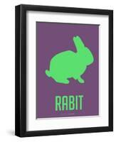 Rabit Green-NaxArt-Framed Art Print