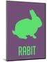 Rabit Green-NaxArt-Mounted Art Print