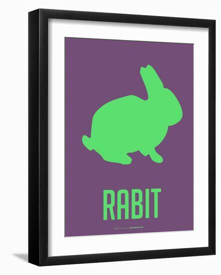 Rabit Green-NaxArt-Framed Art Print