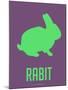 Rabit Green-NaxArt-Mounted Art Print