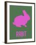 Rabit Pink-NaxArt-Framed Art Print