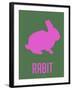 Rabit Pink-NaxArt-Framed Art Print