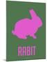 Rabit Pink-NaxArt-Mounted Art Print