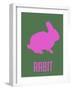 Rabit Pink-NaxArt-Framed Art Print