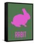 Rabit Pink-NaxArt-Framed Stretched Canvas