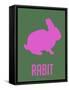 Rabit Pink-NaxArt-Framed Stretched Canvas