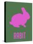 Rabit Pink-NaxArt-Stretched Canvas