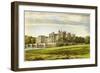 Raby Castle, County Durham, Home of the Duke of Cleveland, C1880-AF Lydon-Framed Giclee Print