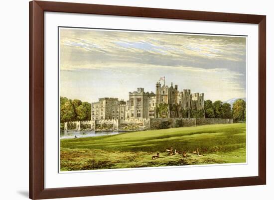 Raby Castle, County Durham, Home of the Duke of Cleveland, C1880-AF Lydon-Framed Giclee Print