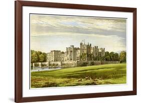 Raby Castle, County Durham, Home of the Duke of Cleveland, C1880-AF Lydon-Framed Giclee Print