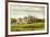 Raby Castle, County Durham, Home of the Duke of Cleveland, C1880-AF Lydon-Framed Giclee Print