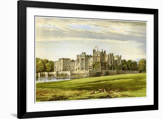 Raby Castle, County Durham, Home of the Duke of Cleveland, C1880-AF Lydon-Framed Giclee Print