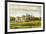 Raby Castle, County Durham, Home of the Duke of Cleveland, C1880-AF Lydon-Framed Giclee Print