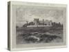 Raby Castle, View from the Fields Near the Road-Charles Auguste Loye-Stretched Canvas