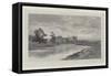 Raby Castle-Charles Auguste Loye-Framed Stretched Canvas