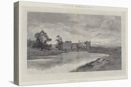 Raby Castle-Charles Auguste Loye-Stretched Canvas