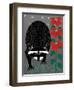 Raccoon Xmas-Marie Sansone-Framed Giclee Print