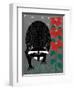 Raccoon Xmas-Marie Sansone-Framed Giclee Print