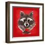 Raccoon-Bella Dos Santos-Framed Art Print