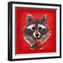 Raccoon-Bella Dos Santos-Framed Art Print