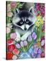 Raccoon-Oxana Zaika-Stretched Canvas