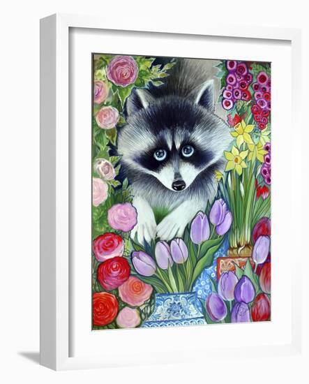 Raccoon-Oxana Zaika-Framed Giclee Print