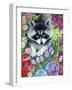 Raccoon-Oxana Zaika-Framed Giclee Print