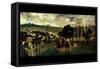 Race at Longchamp by Edouard Manet-Edouard Manet-Framed Stretched Canvas