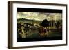 Race at Longchamp by Edouard Manet-Edouard Manet-Framed Art Print