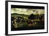 Race At Longchamp By Edouard Manet-Edouard Manet-Framed Art Print