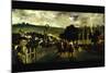 Race At Longchamp By Edouard Manet-Edouard Manet-Mounted Art Print