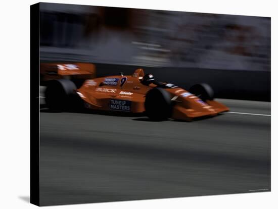 Race Car Driving, USA-Michael Brown-Stretched Canvas