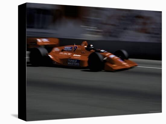 Race Car Driving, USA-Michael Brown-Stretched Canvas
