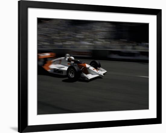 Race Car Driving, USA-Michael Brown-Framed Photographic Print