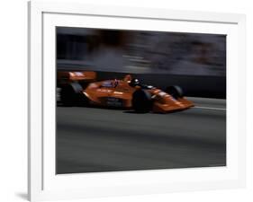 Race Car Driving, USA-Michael Brown-Framed Photographic Print