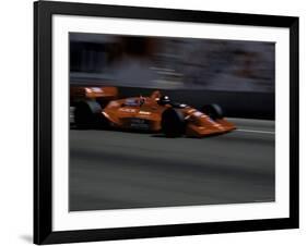 Race Car Driving, USA-Michael Brown-Framed Photographic Print