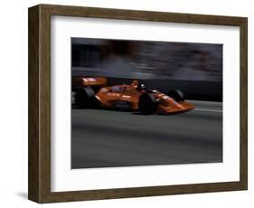 Race Car Driving, USA-Michael Brown-Framed Photographic Print