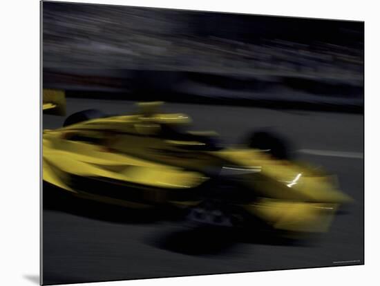 Race Car Driving, USA-Michael Brown-Mounted Photographic Print