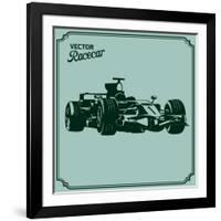 Race Car-Vrymoet-Framed Art Print