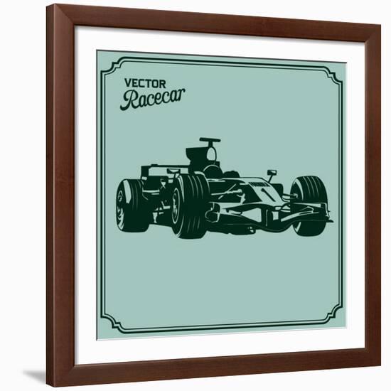 Race Car-Vrymoet-Framed Art Print