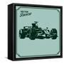 Race Car-Vrymoet-Framed Stretched Canvas